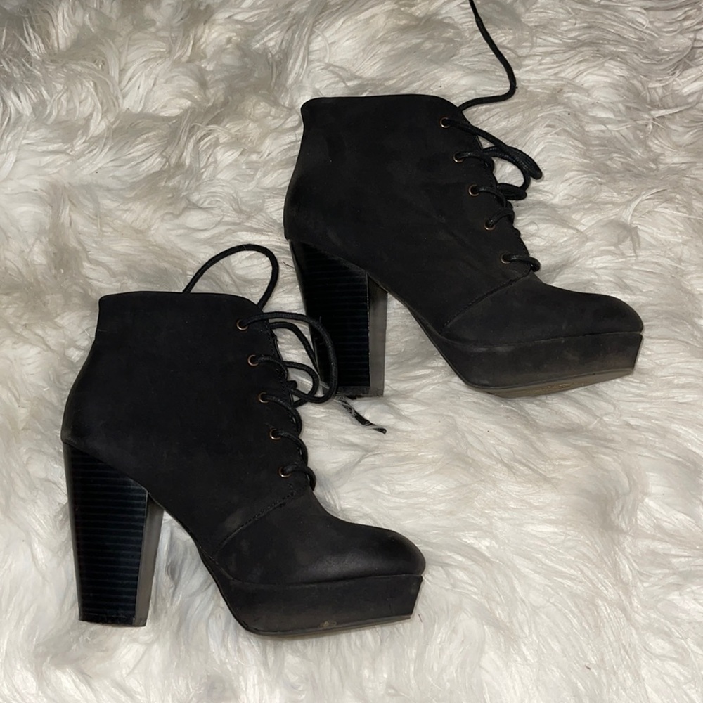 Black booties